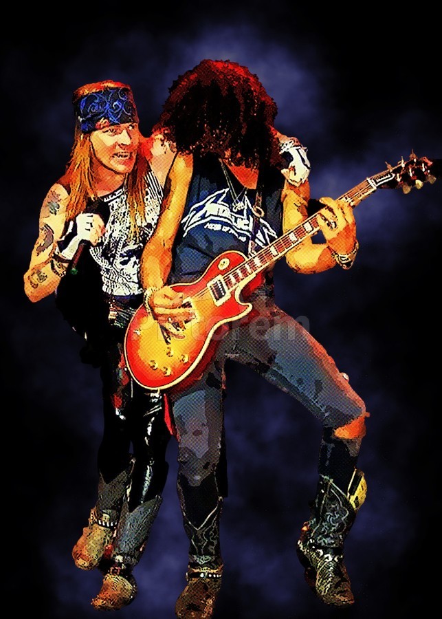 GUNS N' ROSES フレーム入り写真 495枚限定 Axl Rose GUNS N' ROSES フレーム入り写真 495枚限定 Axl Rose AXL ROSE